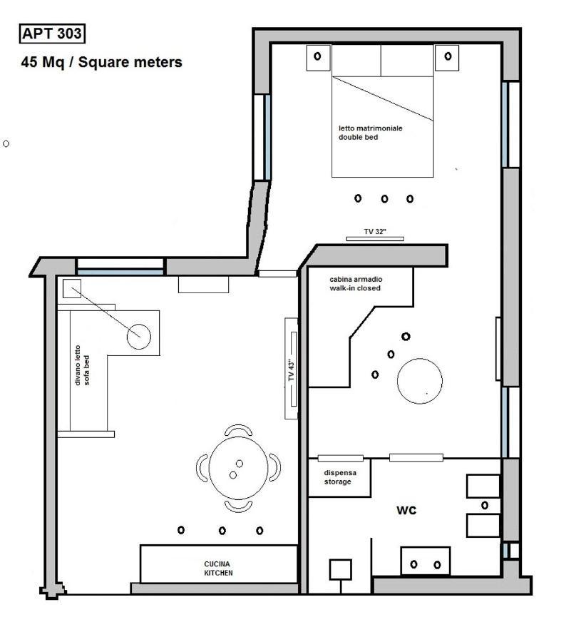 Hnn Luxury Apartments Genova Eksteriør billede